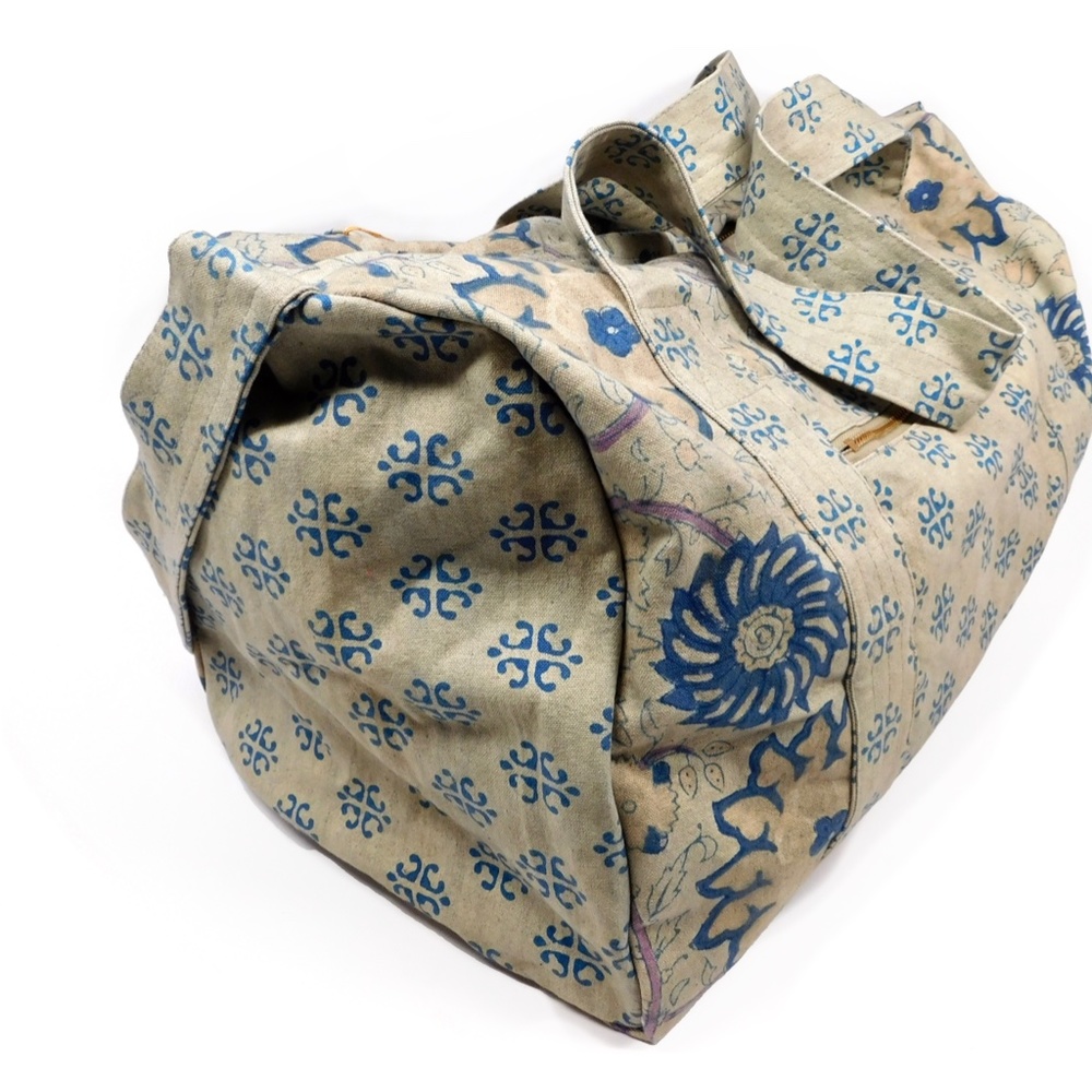 "Natalia" Cotton Duffle Bag